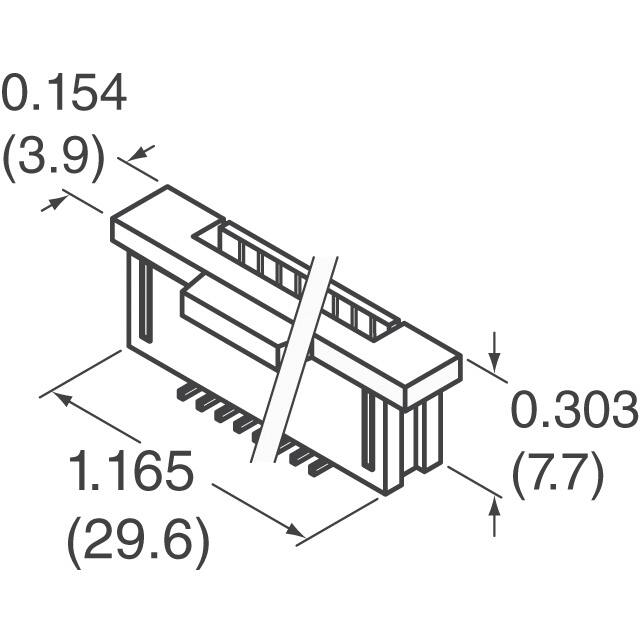 2-1734248-4 TE Connectivity AMP Connectors  FFC FPC (Flat Flexible) Steckverbinderbaugruppen